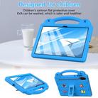 For Honor Pad X9a Handle Kickstand Children EVA Shockproof Tablet Case(Sky Blue) - 2