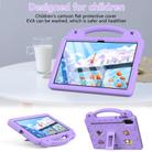 For Honor Pad X9a Handle Kickstand Children EVA Shockproof Tablet Case(Light Purple) - 2
