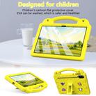For Honor Pad X9a Handle Kickstand Children EVA Shockproof Tablet Case(Yellow) - 2