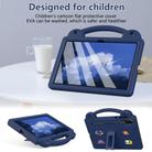For Honor Pad X9a Handle Kickstand Children EVA Shockproof Tablet Case(Navy Blue) - 2