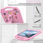 For Honor Pad 10 12.1 2025 Handle Kickstand Children EVA Shockproof Tablet Case(Pink) - 3