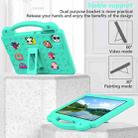 For Honor Pad 10 12.1 2025 Handle Kickstand Children EVA Shockproof Tablet Case(Mint Green) - 3