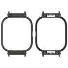 For Redmi Watch 4 Metal Frame Watch Protective Case(Black) - 1