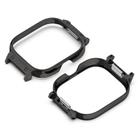 For Redmi Watch 4 Metal Frame Watch Protective Case(Black) - 2