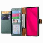 For vivo Y37 Pro Love Zipper Lanyard Leather Phone Case(Green) - 3