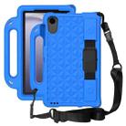 For Samsung Tab A9 8.7 X110 / X115 Diamond Series EVA Shockproof Sleeve Tablet Case(Blue) - 1