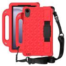 For Samsung Tab A9 8.7 X110 / X115 Diamond Series EVA Shockproof Sleeve Tablet Case(Red) - 1