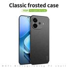 For vivo iQOO Z9 Turbo / iQOO Z9 MOFI Fandun Series Frosted PC Ultra-thin All-inclusive Phone Case(Black) - 3