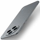 For vivo X200 MOFI Fandun Series Frosted PC Ultra-thin All-inclusive Phone Case(Gray) - 1