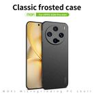 For vivo X200 Pro mini MOFI Fandun Series Frosted PC Ultra-thin All-inclusive Phone Case(Gray) - 3