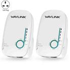 WAVLINK WN576K2 AC1200 Household WiFi Router Network Extender Dual Band Wireless Repeater, Plug:UK Plug (White) - 1