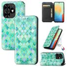 For Tecno Spark Go 2024 CaseNeo Colorful Magnetic Leather Phone Case(Emeralds) - 1