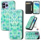 For UMIDIGI G5 CaseNeo Colorful Magnetic Leather Phone Case(Emeralds) - 1