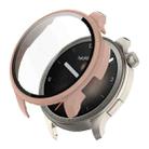 For Amazfit Balance A2286 ENKAY Hat-Prince Full Coverage Tempered Glass Film Integrated PC Watch Case(Pink) - 1