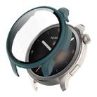 For Amazfit Balance A2286 ENKAY Hat-Prince Full Coverage Tempered Glass Film Integrated PC Watch Case(Dark Green) - 1