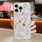 For iPhone 15 Pro Max Spring Garden Epoxy TPU Phone Case(F01 Love of Butterfly) - 1