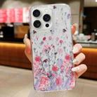 For iPhone 15 Pro Spring Garden Epoxy TPU Phone Case(F02 Spring Garden) - 1