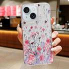 For iPhone 15 Plus Spring Garden Epoxy TPU Phone Case(F02 Spring Garden) - 1