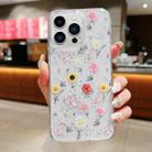 For iPhone 13 Pro Max Spring Garden Epoxy TPU Phone Case(F01 Love of Butterfly) - 1