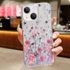 For  iPhone 13 Spring Garden Epoxy TPU Phone Case(F02 Spring Garden) - 1