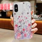 For iPhone X / XS Spring Garden Epoxy TPU Phone Case(F02 Spring Garden) - 1