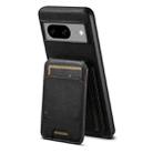 For Google Pixel 6 Suteni H02 Leather Wallet Stand Back Phone Case(Black) - 3