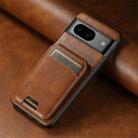 For Google Pixel 8 Pro Suteni H02 Leather Wallet Stand Back Phone Case(Brown) - 2