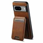 For Google Pixel 8 Pro Suteni H02 Leather Wallet Stand Back Phone Case(Brown) - 3