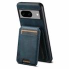 For Google Pixel 8 Pro Suteni H02 Leather Wallet Stand Back Phone Case(Blue) - 3