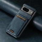 For Google Pixel 9 Suteni H02 Leather Wallet Stand Back Phone Case(Blue) - 2