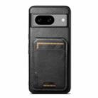 For Google Pixel 10 Suteni H02 Leather Wallet Stand Back Phone Case(Black) - 1