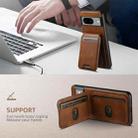 For Google Pixel 10 Pro Suteni H02 Leather Wallet Stand Back Phone Case(Brown) - 3