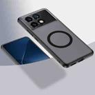 For Xiaomi Redmi K70E MagSafe Armor Clear TPU Hybrid PC Phone Case(Scrub Black) - 1