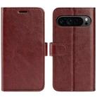 For Google Pixel 9 Pro XL R64 Texture Horizontal Flip Leather Phone Case(Brown) - 1