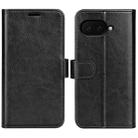 For Google Pixel 9a R64 Texture Horizontal Flip Leather Phone Case(Black) - 1