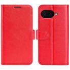 For Google Pixel 9a R64 Texture Horizontal Flip Leather Phone Case(Red) - 1