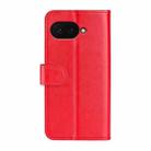 For Google Pixel 9a R64 Texture Horizontal Flip Leather Phone Case(Red) - 3