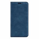 For Google Pixel 9a Retro-skin Magnetic Suction Leather Phone Case(Dark Blue) - 2