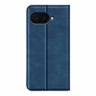 For Google Pixel 9a Retro-skin Magnetic Suction Leather Phone Case(Dark Blue) - 3