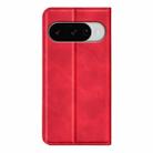 For Google Pixel 10 / 10 Pro Retro-skin Magnetic Suction Leather Phone Case(Red) - 3