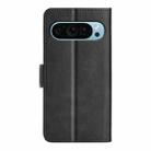 For Google Pixel 9 / 9 Pro Dual-side Magnetic Buckle Horizontal Flip Leather Phone Case(Black) - 3