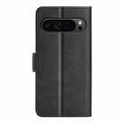For Google Pixel 9 Pro XL Dual-side Magnetic Buckle Horizontal Flip Leather Phone Case(Black) - 3