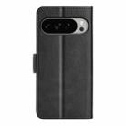 For Google Pixel 10 Pro XL Dual-side Magnetic Buckle Horizontal Flip Leather Phone Case(Black) - 3