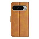 For Google Pixel 10 Pro XL Dual-side Magnetic Buckle Horizontal Flip Leather Phone Case(Yellow) - 3