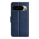 For Google Pixel 10 Pro XL Dual-side Magnetic Buckle Horizontal Flip Leather Phone Case(Dark Blue) - 3
