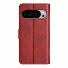 For Google Pixel 10 Pro XL Dual-side Magnetic Buckle Horizontal Flip Leather Phone Case(Red) - 3
