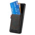 For Redmi Turbo 4 Denim Texture Leather Skin Phone Case with Card Slot(Black) - 2