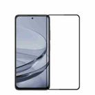 For ZTE Axon 60 Ultra PINWUYO 9H 2.5D Full Screen Tempered Glass Film(Black) - 1