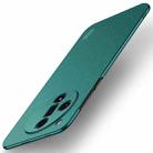 For OPPO Find X7 Ultra MOFI Fandun Series Frosted PC Ultra-thin All-inclusive Phone Case(Green) - 1