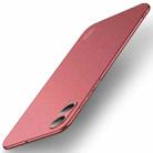 For OPPO K12x MOFI Fandun Series Frosted PC Ultra-thin All-inclusive Phone Case(Red) - 1